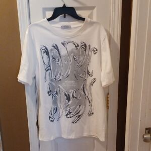 White Graphic T-Shirt